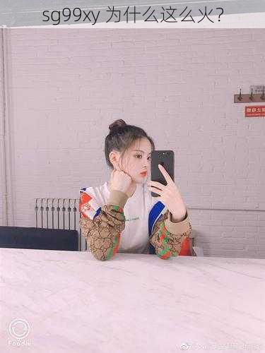 sg99xy 为什么这么火?